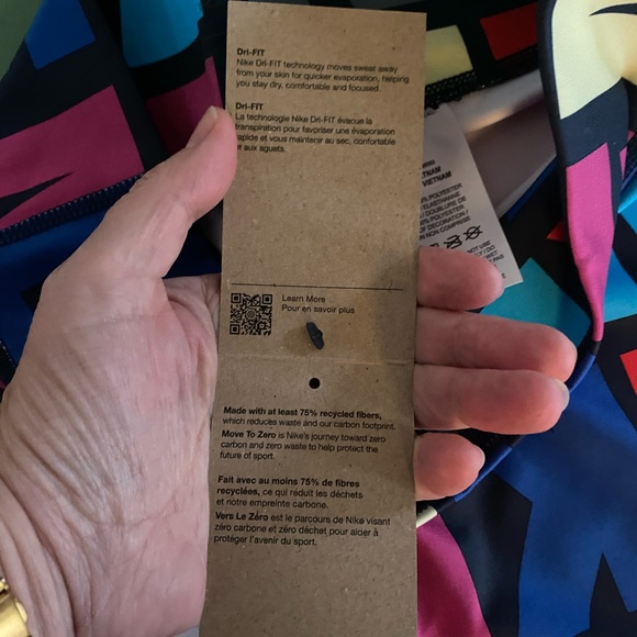 💕 NWT Girls Nike Dri Fit 7” Bike Shorts High Rise Size XL - Picture 4 of 7